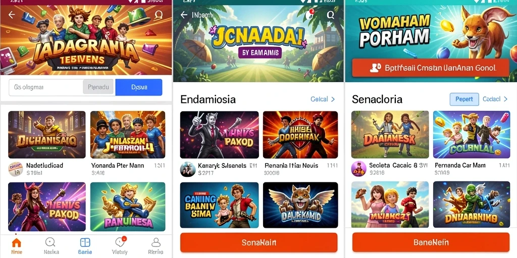 Mode permainan yang beragam dan seru.