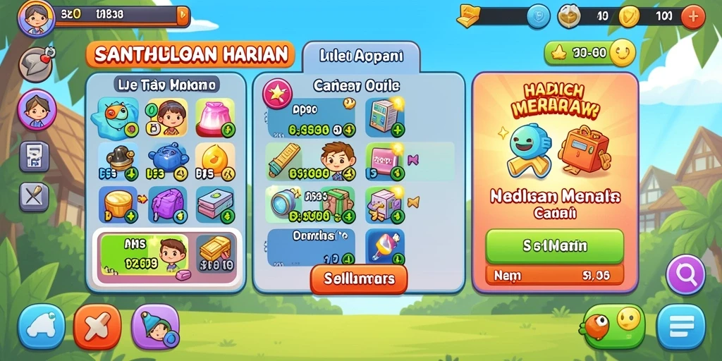 Beragam mode permainan yang seru dan menantang.