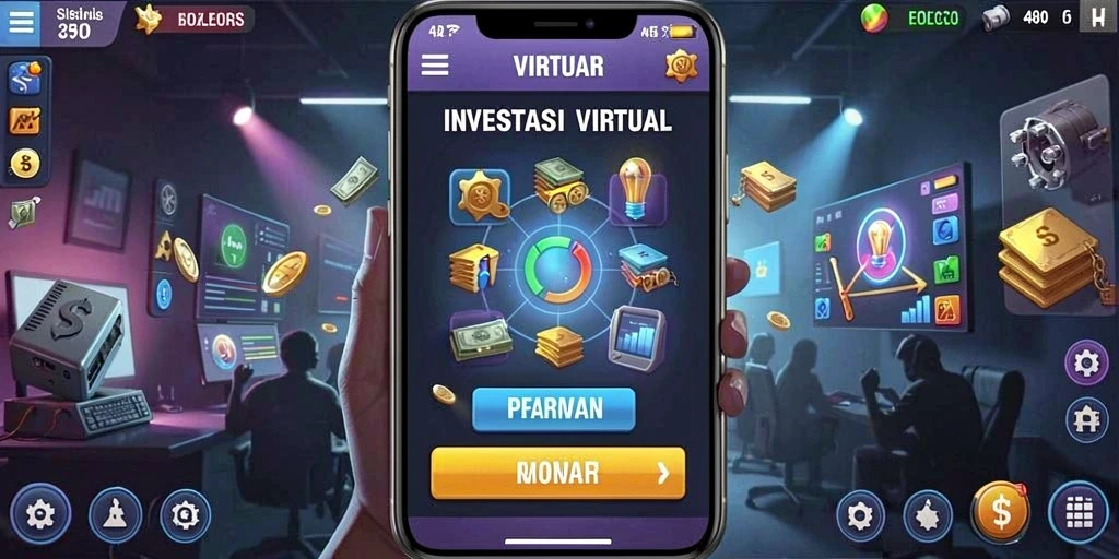 Tangkapan layar ketiga memperlihatkan interaksi komunitas dalam aplikasi.