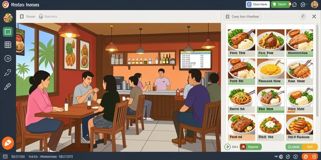 Screenshot ketiga menggambarkan mode permainan terbaru yang seru.