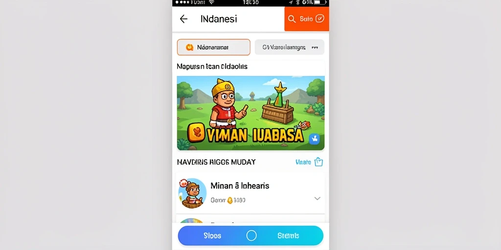 Screenshot dari turnamen bulanan dengan hadiah menarik.