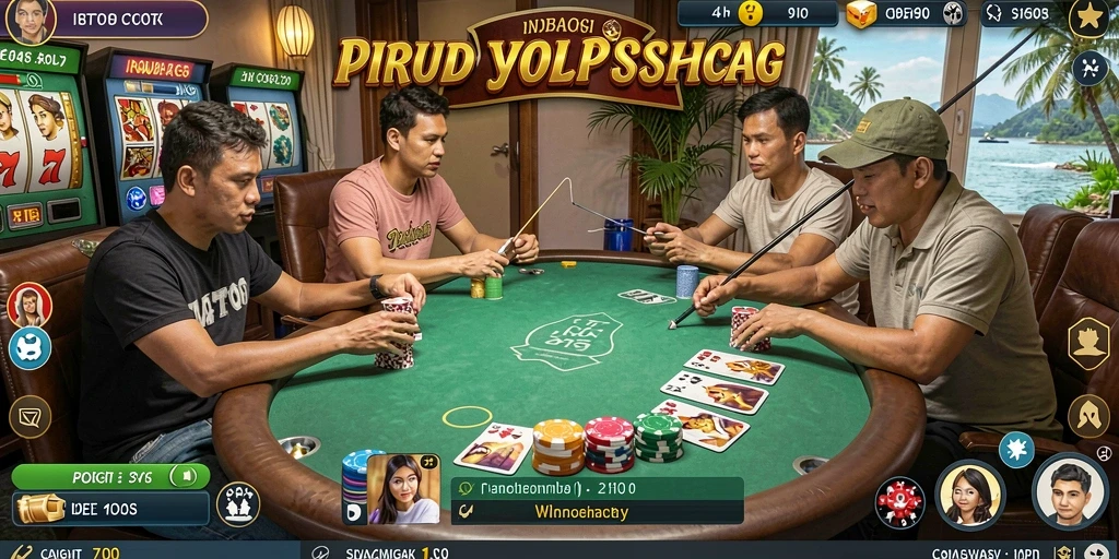 Pemandangan lingkungan game yang luas dan detail.