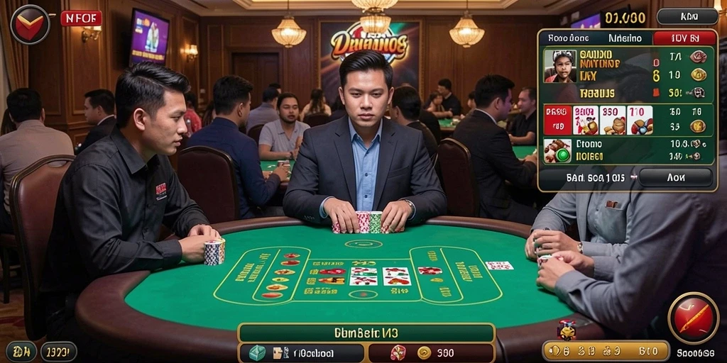 Tangkapan layar pemandangan menakjubkan di dunia permainan.