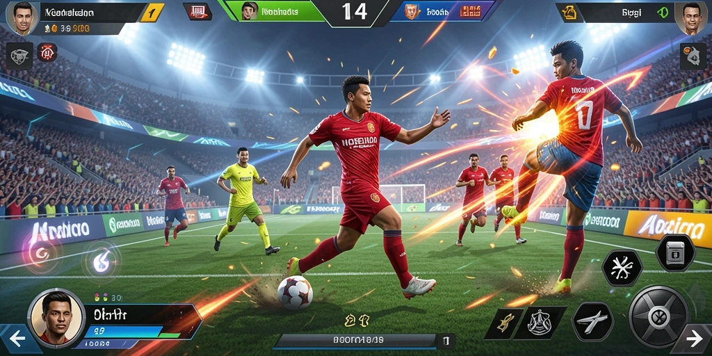 Mode multiplayer yang seru untuk bersaing.